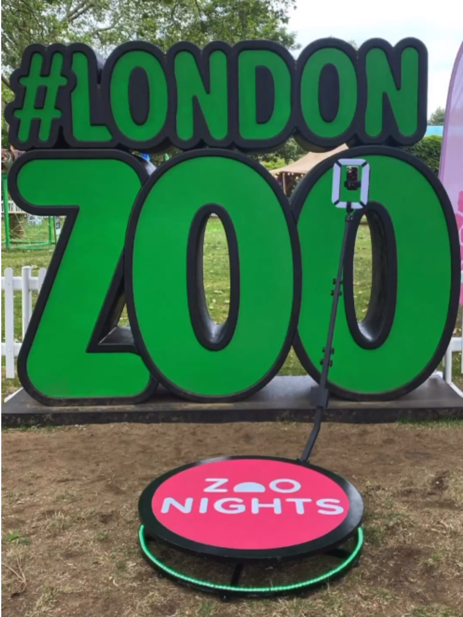 360 video booths london zoo