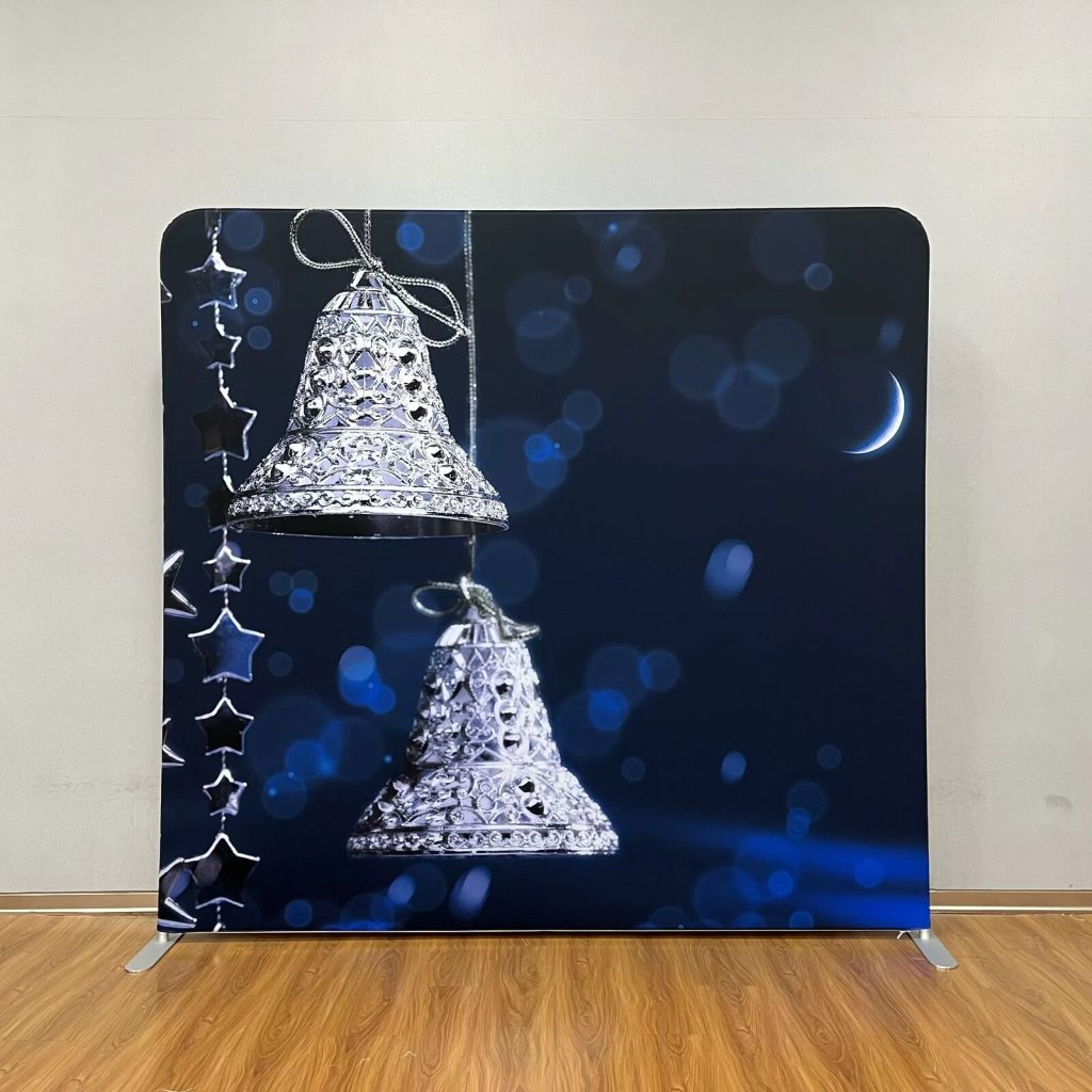 Blue Christmas Bells