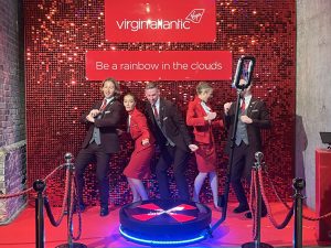 Video Booths 360 x Virgin Atlantic Shine at the 2025 Attitude Awards